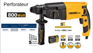PERFORATEUR 800W avec caisse et embouts