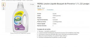 PERSIL LIQUIDE BOUQUET DE PROVENCE 1,1L 22LAVAGES