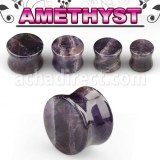 Grossiste Piercing Pierre Améthyste Plug