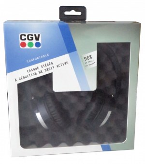 Casque stéréo HEL ARIA filaire à réducteur de bruit