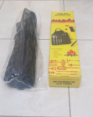 Gros Lot Ustensille Barbecue avec tablier