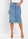 2,90 €/pièce - Jupe en jean pour femme, stock, saison printemps-été, tailles 38-54, liv...