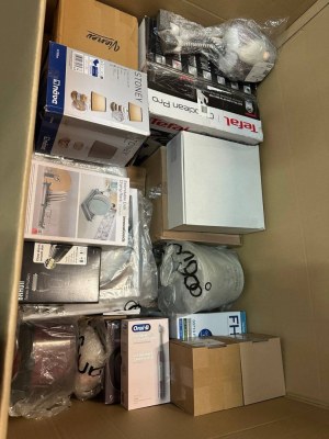 350 € – Palettes MIX : Électroménager, électronique, articles pour enfants, retours des...