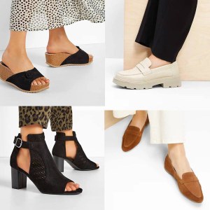 À partir de 4,50 €/paire – Nouvelle collection estivale de chaussures (95 % femmes, 5...)