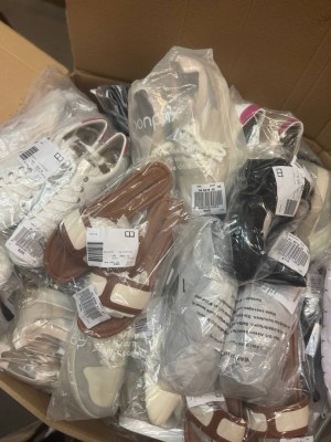 À partir de 4,50 € – Chaussures d'été neuves, 95 % femmes, 5 % hommes, expédition rapide