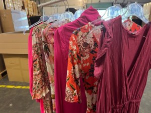 195 € – Lot de robes femmes mix, 100 pièces, prix unitaire 1,95 €, catégorie A, article...
