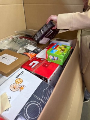 350€ Palette MIX P11 : électroménager, jouets, textile, retours catégories A/B/C, grand...