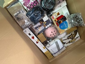 351€ Palette MIX P1 – Électroménager, articles pour enfants, décoration, textile, jouet...