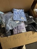 255 € – Lot 100 avec 41 pièces de vêtements de marque pour femmes et hommes, retours cl...