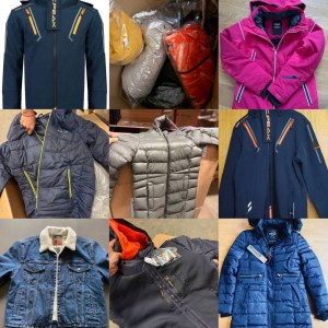 15 € / pièce – Vêtements de marque d’hiver mix A/B/C, Canadian Peak, Geographical Norwa...