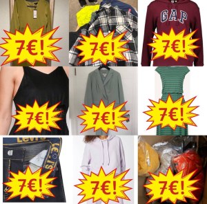 6,90 € VÊTEMENTS D’HIVER DE MARQUES MIX A/B – Mode homme et femme, grandes marques comm...