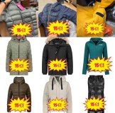 15 € Mix de vestes d’hiver de marque, catégorie A B C, hommes femmes enfants, Canadian...
