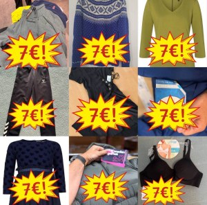 6,90 € / pièce. Vêtements de marque d’hiver mix A/B d’Allemagne, grandes marques Nike...