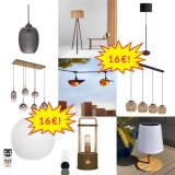 16 € Mix de lampes de marques internationales, catégorie A/B/C, lampes de table, suspen...