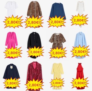 3,50 € Mix de robes, catégorie A, tailles 32–54, saison été/automne/printemps, quantité...