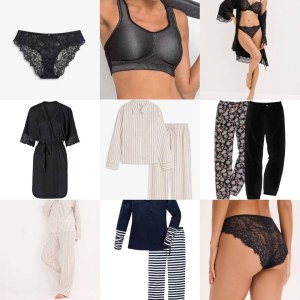 1,50 € Mix de lingerie féminine provenant de catalogues allemands, soutiens-gorge, slip...