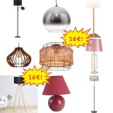 16 € Mix de lampes catégorie A/B/C, marques connues, lampes de table et sur pied, quant...