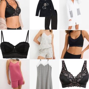 1,50 € Mix de lingerie féminine issue de catalogues allemands, soutiens-gorge, slips,...