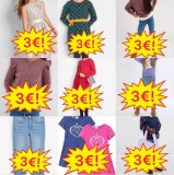 3,00 € Mix vêtements enfants catégorie A articles de marque de bébés à adolescents emba...
