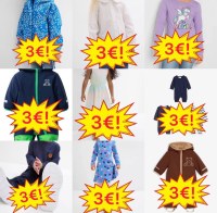 3,00€ Mix de vêtements pour enfants catégorie A nouvelles marques robes pantalons jeans...