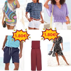 1,80 € Mix vêtements d’été catégorie A nouvelle marchandise provenant de catalogues all...