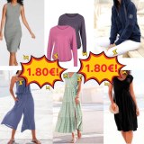 1,80 € Mix de vêtements d’été catégorie A, marchandise neuve en emballage d’origine, fe...