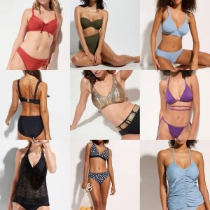 1,10 € Maillots de bain femme catégorie A, neufs dans leur emballage d’origine, XS-XXXL...