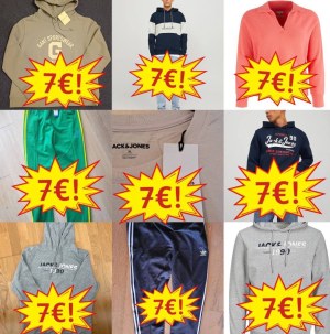 6,90€ Mix de vêtements de marque d’hiver A/B Nike Adidas Tommy Hilfiger Calvin Klein re...