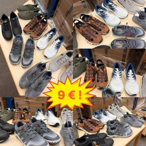 9 €/paire Chaussures de marque DOCKERS en mix, catégorie A/échantillons, 90% hommes, 10...