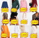 2,80 €/pièce Mix de robes stock catégorie A, articles de catalogues allemands, été-auto...