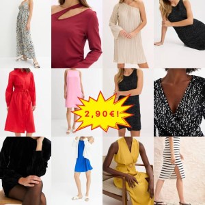 2,90 € / pièce. Lot mixte de robes stock catégorie A, printemps/été/automne, tailles 32...