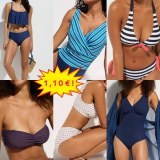 1,10 € / pièce. Mix de maillots de bain pour femme, catégorie A, bikinis, maillots une...