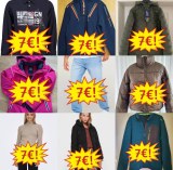 6,90 € / pièce. Mix de vêtements de marque d’hiver pour femmes et hommes, catégories A/...