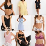 1,50 €/pièce Mix de lingerie femme, pyjamas et maillots de bain, catégorie A, articles...