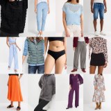 2,10 € par pièce – Lot de vêtements catégorie A, 90 % femme, 10 % homme, articles neufs...