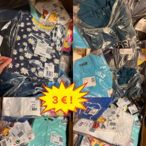 3,00 €/pièce Mix de vêtements pour enfants catégorie A, articles neufs de marques connu...