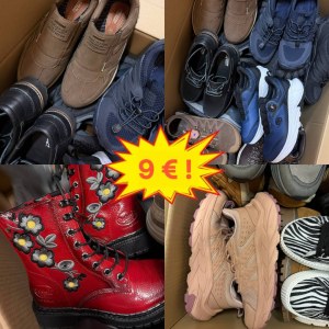9,00 €/paire Chaussures de marque DOCKERS catégorie A, 60 % homme et 40 % femme, modèle...