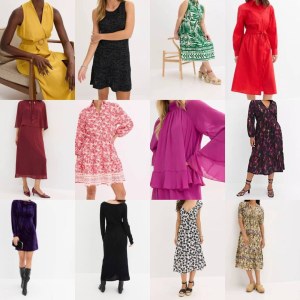 À partir de 2,90 €/pièce robes de déstockage catégorie A d’Allemagne, tailles 32–54, pr...