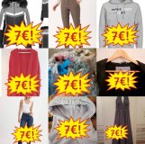 6,90 €/pièce Vêtements de marque d’hiver catégorie A/B, femme et homme, Nike, Adidas,...