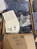 425 € pour 81 articles de marque en lot mixte, seulement 5,25 €/pièce, catégorie A/B/C...
