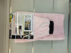 Gants + chiffon microfibre