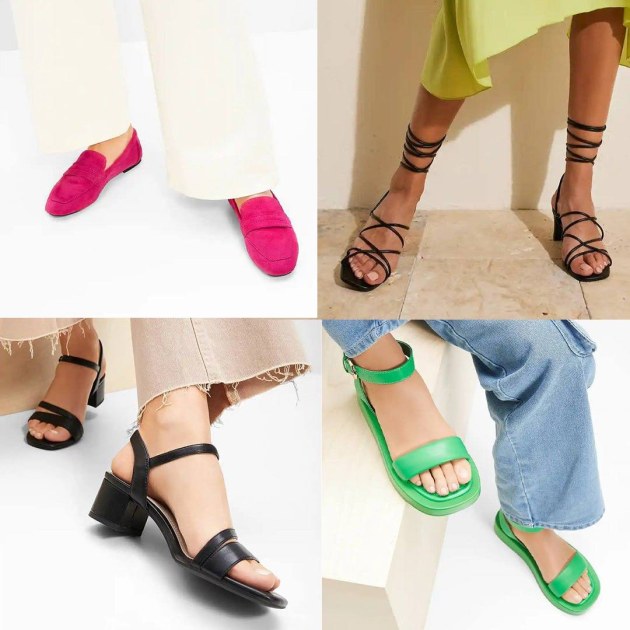 Nouvelle collection de chaussures d'été – plus de 5000 paires en stock