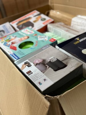 350 € par palette – lot MIX de retours clients provenant de places de marché allemandes...