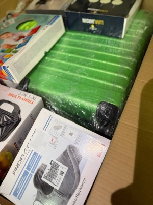 354€ Palette MIX P10 : Électroménager, articles pour enfants, retours catégories A/B/C...