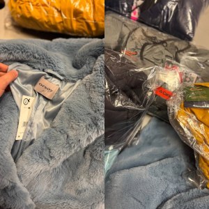 20€ à partir de 200 pièces : vestes d’hiver homme et femme, parkas, doudounes, manteaux...