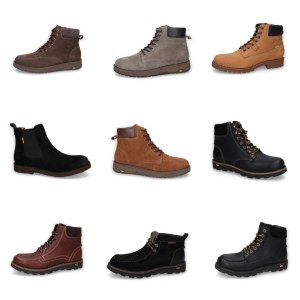 À partir de 11,50 €/paire Lot de chaussures d’hiver Camel Active, catégorie A / échanti...
