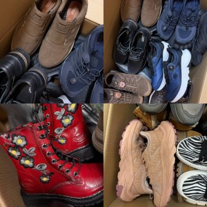 9,00 €/paire Chaussures de marque DOCKERS catégorie A, 60 % homme et 40 % femme, modèle...
