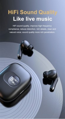 Ecouteur avec Afficheur LED ( Technologie ENC et ANC )