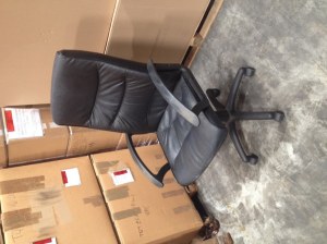 Lot de 35 chaises de bureaux