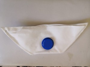 DEMI-MASQUE PLIABLE AVEC VALVE. FFP2 NR